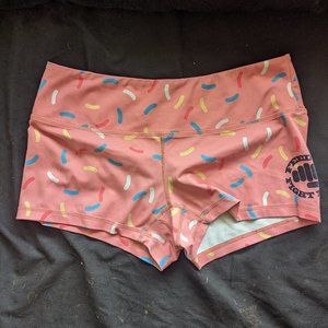 Feed Me Fight Me Donut Sprinkle Shorts